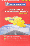 MAPA NACIONAL BELGICA LUXEMBURGO 716 2010