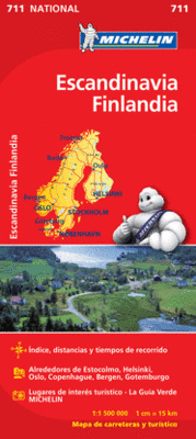 MAPA NATIONAL ESCANDINAVIA FINLANDIA