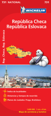 MAPA NATIONAL REP�BLICA CHECA REP�BLICA ESLOVACA
