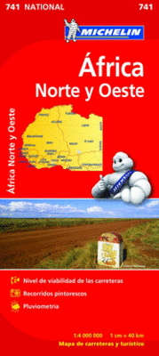 MAPA NATIONAL AFRICA NORTE Y OESTE