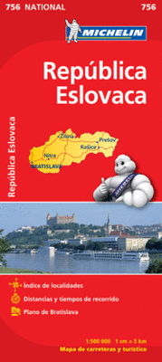 MAPA NATIONAL REP�BLICA ESLOVACA