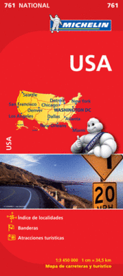MAPA NATIONAL U.S.A.
