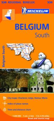 MAPA REGIONAL BELGIUM SOUTH