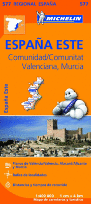 MAPA REGIONAL COMUNIDAD VALENCIANA, MURCIA