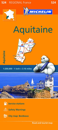 MAPA REGIONAL AQUITAINE