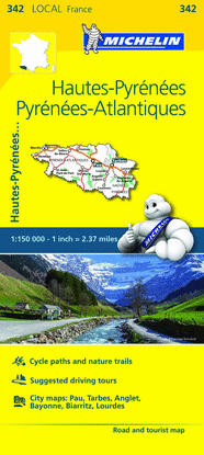 MAPA LOCAL HAUTES-PYR�N�ES, PYR�N�ES-ATLANTIQUES