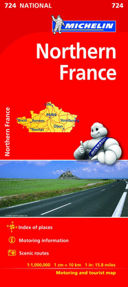 MAPA NATIONAL NORTHERN FRANCE