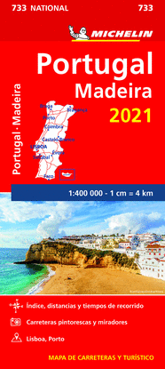 MAPA NATIONAL PORTUGAL, MADEIRA 2021