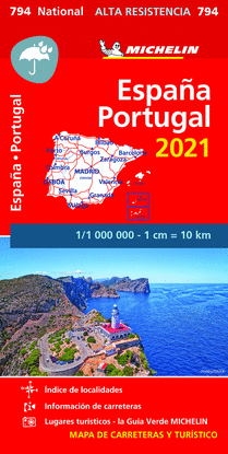 MAPA NATIONAL ESPAA - PORTUGAL 2021 