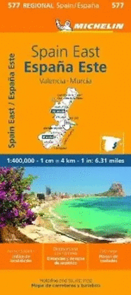 MAPA REGIONAL ESPA�A ESTE 2023