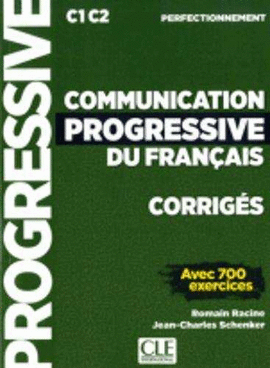 COMMUNICATION PROGRESSIVE NIVEAU PERFECTIONNEMENT - CORRIGS