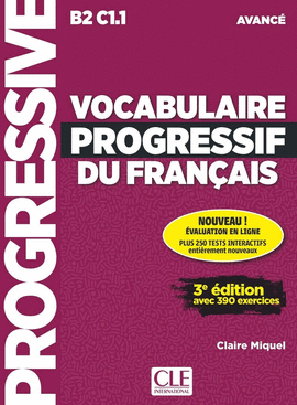 VOCABULAIRE PROGRESSIF DU FRANAIS 3 EDITION - LIVRE + CD AUDIO + APPLI NIVEAU