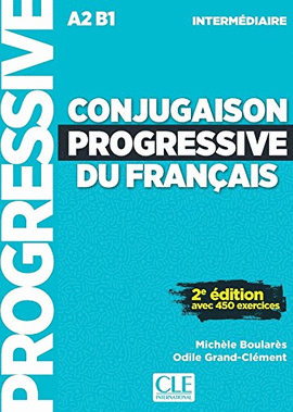 CONJUGAISON PROGRESSIVE DU FRAN�AIS - NIVEAU INTERM�DIARE - LIVRE + CD - 2� EDIT