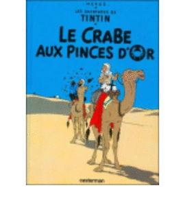 TINTIN LE CRABE AUX PINCES D'OR