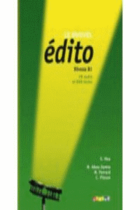 LE NOUVEL EDITO B1 - LIVRE + CD + DVD