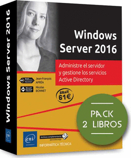 PACK WINDOWS SERVER 2016 (2 VOLS)