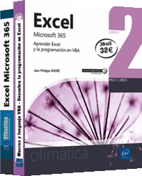EXCEL MICROSOFT 365 PACK 2 LIBROS APRENDER EXCEL Y PROGRAMA
