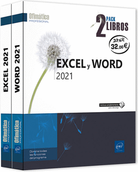 EXCEL Y WORD 2021 PACK DE 2 LIBROS