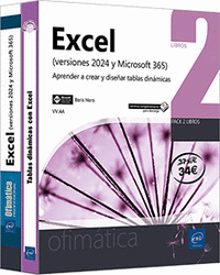 EXCEL VERSIONES 2024 Y MICROSOFT 365 PACK APRENDER A CREAR