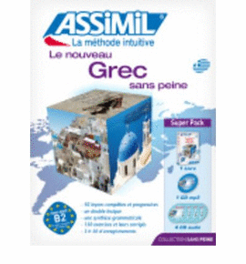 LE NOUVEAU GREC SANS PEINE (PACK LIBRO+4CD)  SUPERPACK