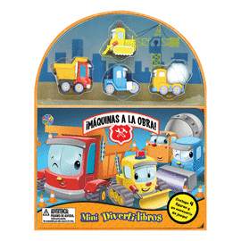 �M�QUINAS A LA OBRA! (MINI DIVERTI-LIBROS)