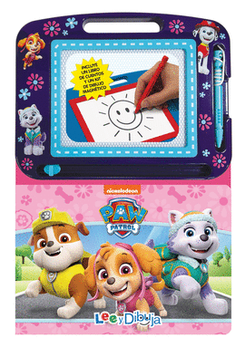 NICK PAW PATROL GIRLS(LIBRO+PIZARRA MAGNTICA)