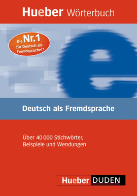 HUEBER WOERTERB.DAF EINSPR. (DICC.MONOLI