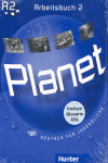 PLANET 2 ARBEITSBUCH+GLOS.XXL.ESP.