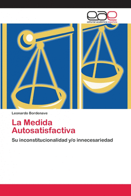 LA MEDIDA AUTOSATISFACTIVA