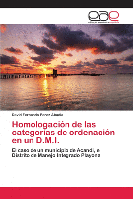 HOMOLOGACI�N DE LAS CATEGOR�AS DE ORDENACI�N EN UN D.M.I.