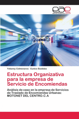 ESTRUCTURA ORGANIZATIVA PARA LA EMPRESA DE SERVICIO DE ENCOMIENDAS