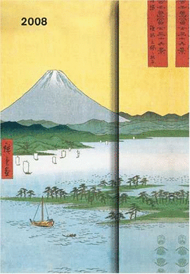 HIROSHIGE MAGNETO AGENDAS 16 X 22 / 08