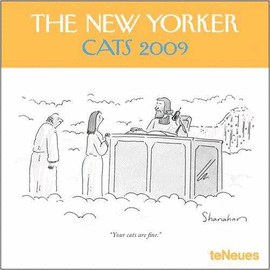 THE NEW YORKER CATS 30 X 30 CALENDARIO / 09