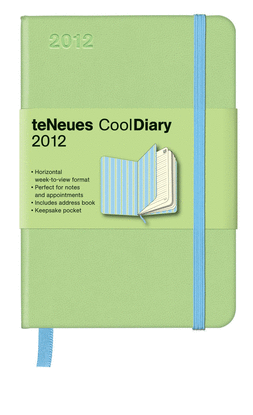 LIGHT GREENSTRIPES BLUE COOL DIARIES WEEKLY 9X13 /