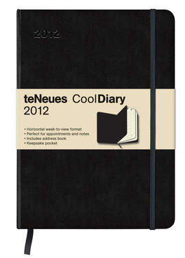 BLACK / BLACK COOL DIARIES WEEKLY  16X22 /12