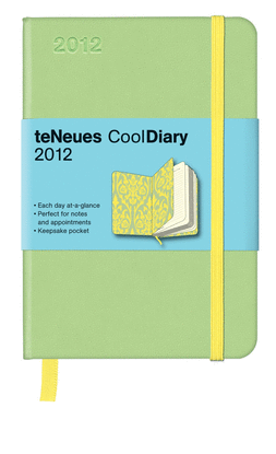 LIGHT GREEN/ VICTORIAN YELLOW  COOL DIARIES 9X13 /