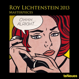 ROY LICHTENSTEIN MASTERPIECES 30X30 /13 GRID CALEN