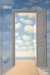REN� MAGRITTE 16X22 /13 MAGNETO DIARIES