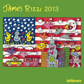 JAMES RIZZI 30X30 /13 GRID CALENDARS