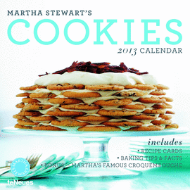 MARTHA STEWART'S COOKIES 30X30 /13 GRID CALENDARS