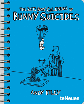 BUNNY SUICIDES 16.5X21.6 /13 DELUXE DIARIES