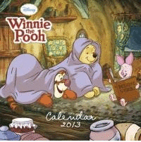 DISNEY WINNIE THE POOH 30X30 /13 GRID CALENDARS