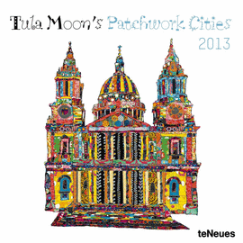 TULA MOON'S PATCHWORK CITIES30X30 /13 GRID CALENDA