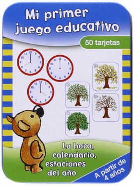 MI PRIMER JUEGO EDUCATIVO: LA HORA, CALENDARIO, ESTACIONES DEL A�O.