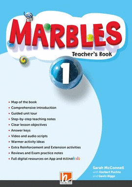MARBLES 1 TEACHER'S BOOK + APP + EZONE