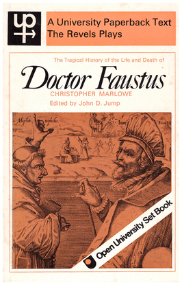 THE TRAGICAL HISTORY OF THE LIFE AND DEATH OF DOCTOR FAUSTUS