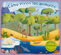 COMO VIVEN LOS ANIMALES (LIBRO DESPLEGABLE)