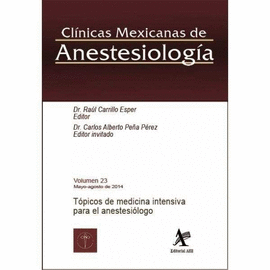 T�PICOS DE MEDICINA INTENSIVA PARA EL ANESTESI�LOGO