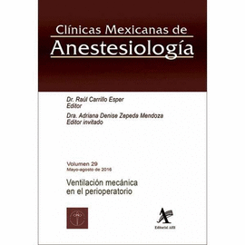 VENTILACI�N MEC�NICA EN EL PERIOPERATORIO
