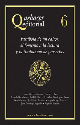 QUEHACER EDITORIAL 6